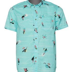 Billabong Men’s Sundays Mini Short Sleeve Shirt L